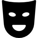 máscara feliz 