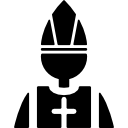 paus van rome icoon