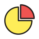 gráfico circular icon