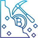 minería bitcoin icon