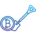 minería bitcoin icon