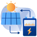 energía solar icon