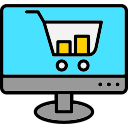 las compras en línea icon