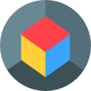 cubo 3d icon