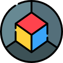 cubo 3d icon