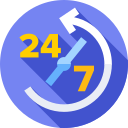 24-7 icon