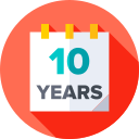 10 años 