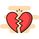 corazón roto icon