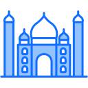 taj mahal icon