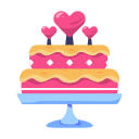 pastel de boda icon