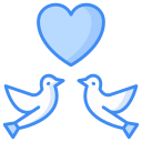 pájaro del amor icon