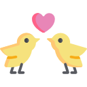 pájaros del amor icon