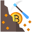 minería bitcoin icon