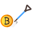 minería bitcoin icon