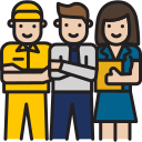 employee icon vector