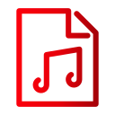 archivo de audio icon