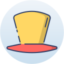 sombrero de copa icon