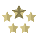 cinco estrelas 