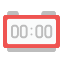 reloj digital icon