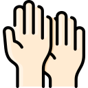 levantar la mano icon