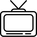 Tv screen icon