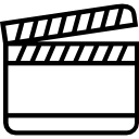 Clapperboard icon