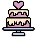 pastel de bodas icon