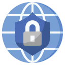 la seguridad cibernética icon