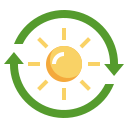 energía solar icon