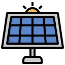 energía solar icon