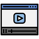 reproductor de video icon