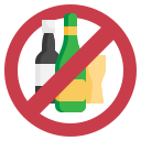 No alcohol 
