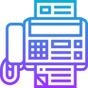 máquina de fax icon