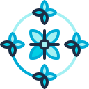 diseño floral icon