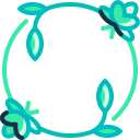 diseño floral icon