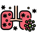 pulmones infectados icon