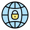 seguridad mundial icon