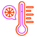 temperatura fria icon