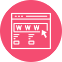 sitio web icon