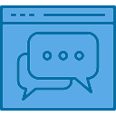 chat web icon