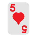 cinco de corazones icon