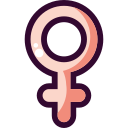 símbolo femenino icon