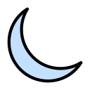 luna creciente icon