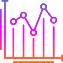 gráfico de linea icon