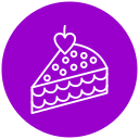 rebanada de pastel icon