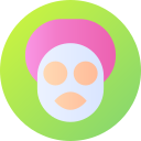 máscara facial icon