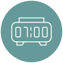 reloj digital icon