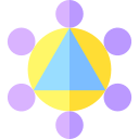 triangulo en circulo 