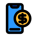 dinero digital icon