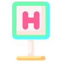 muestra del hospital icon